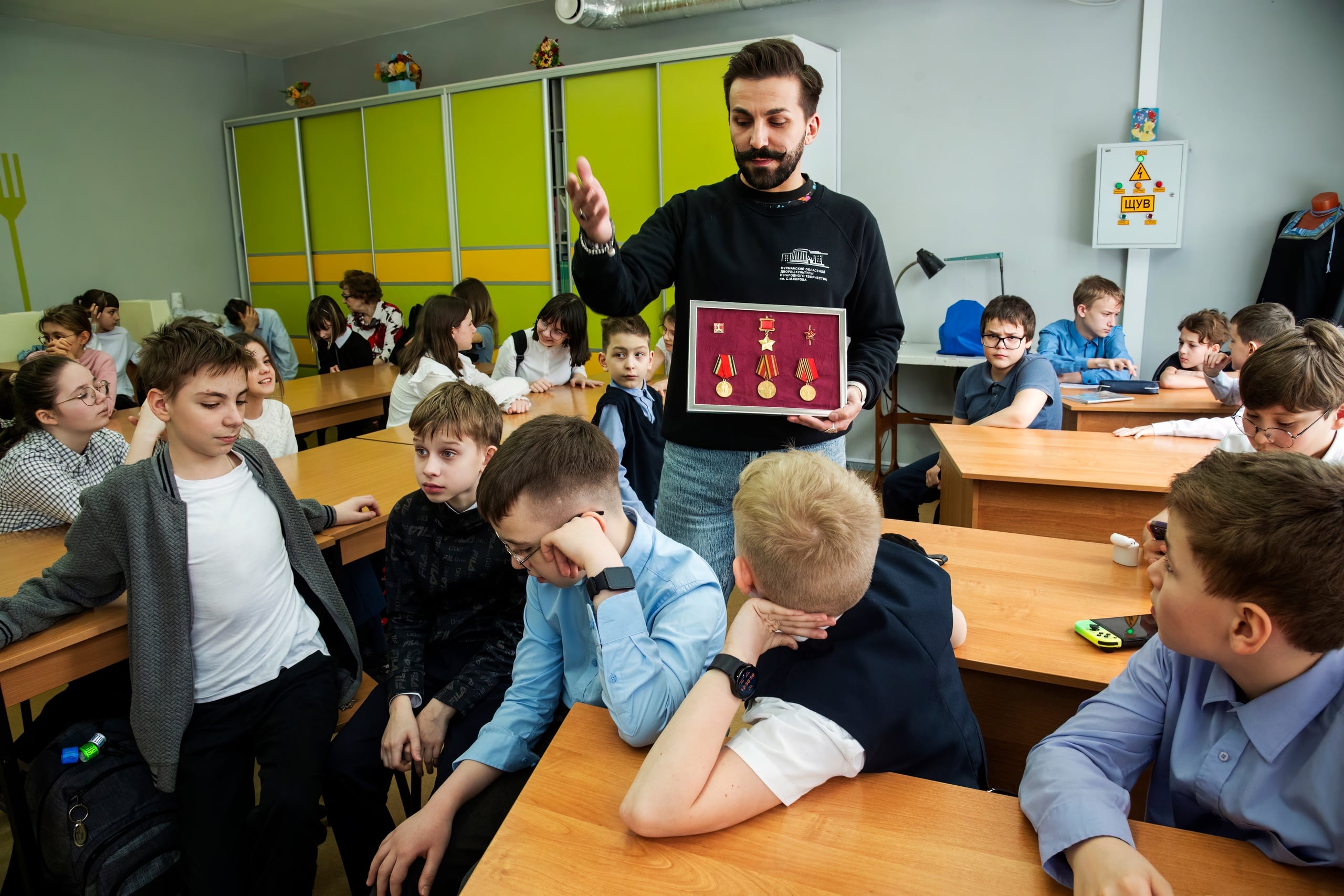 05.05.25 - «Неприступная крепость на Севере» Познавательная программа в рамках 40-летия присвоения г. Мурманску звания «Город-герой». Фото: Е. Коваленко