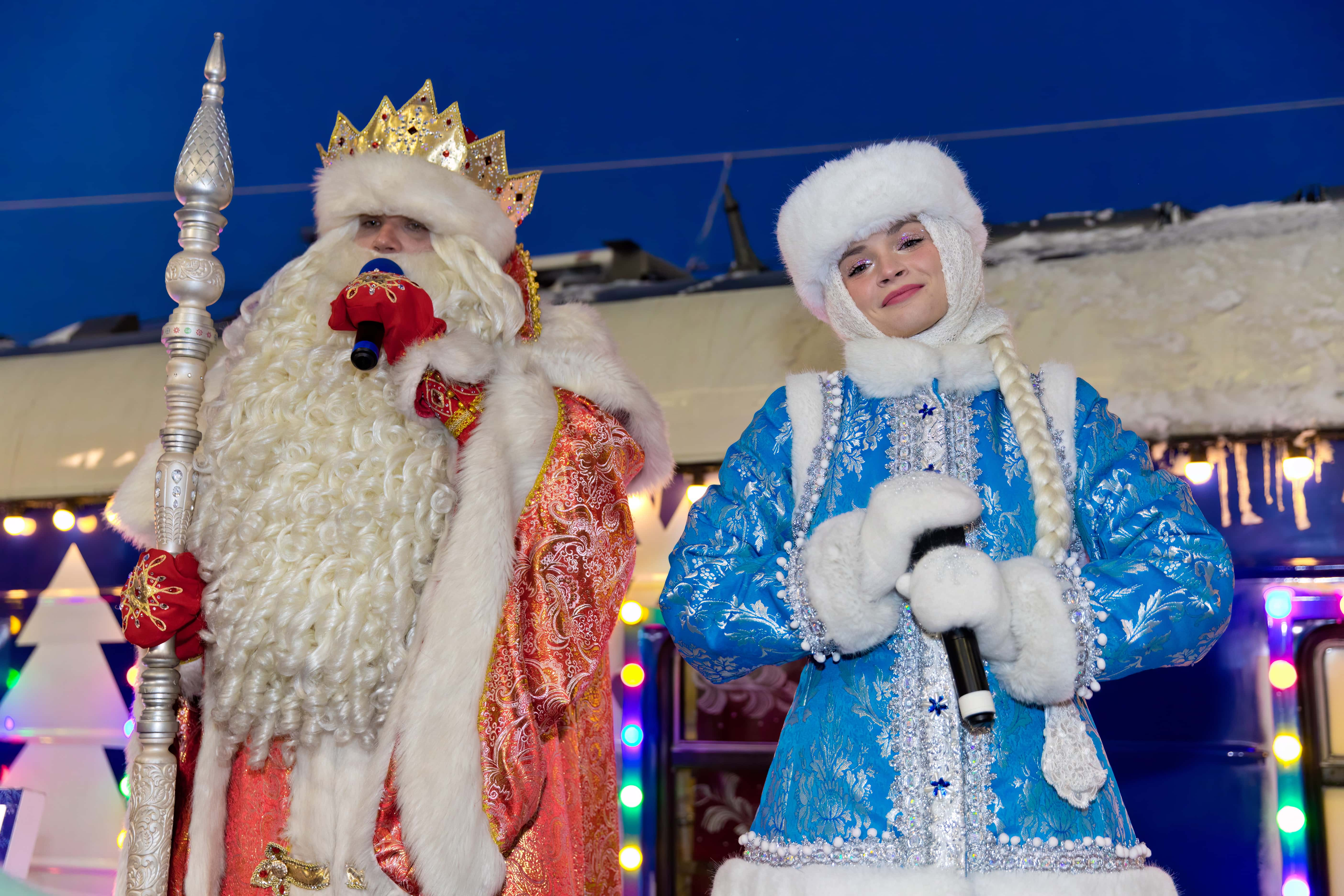 Поезд Деда Мороза, игровая программа на вокзале г. Мурманска, 09.01.25. Фото А. Кучерук.