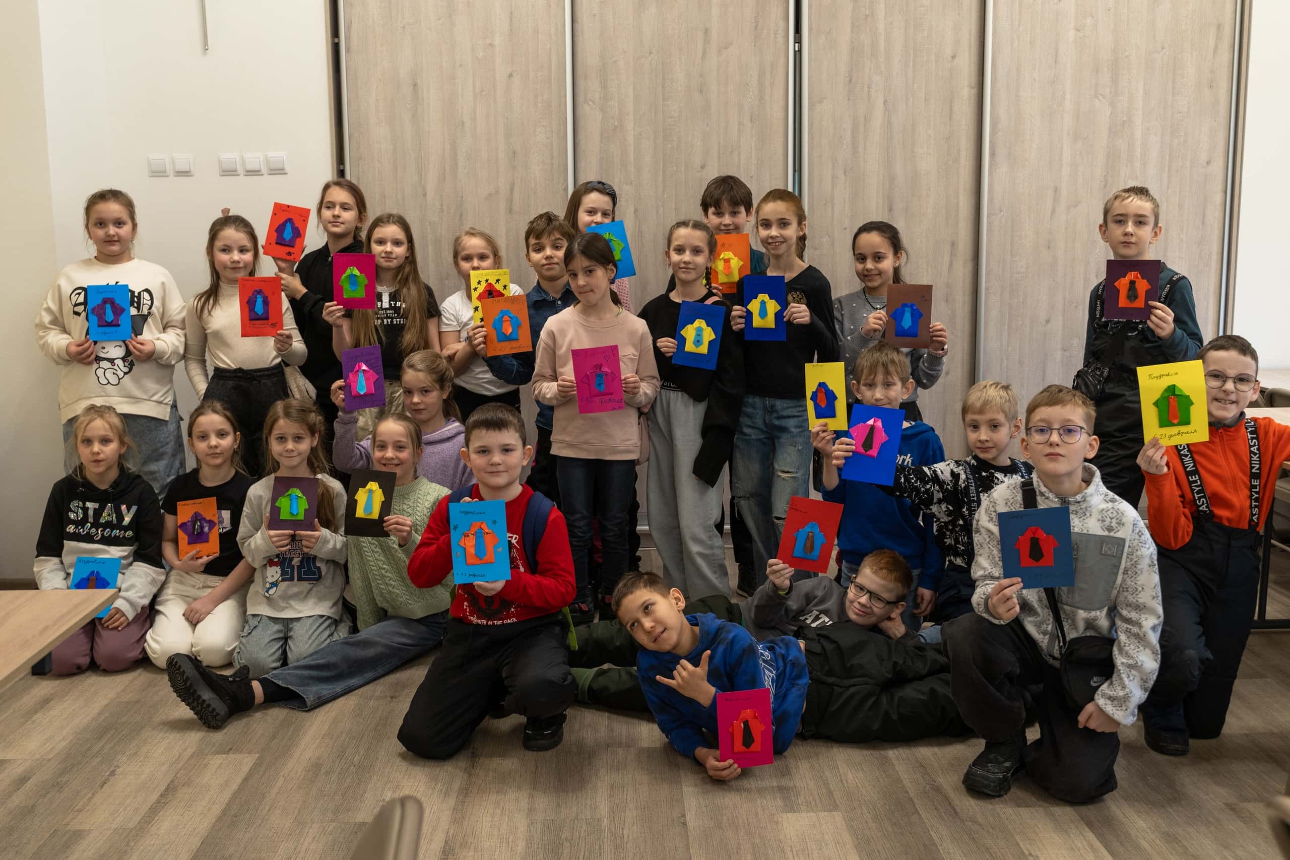 17.02.2026 - Творческая мастерская «Открытка для папы» - фото В. Венгер