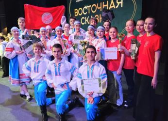 Ансамбль танца "Сполохи" принял участие в LXIII Международном конкурсе-фестивале музыкально-художественного творчества "Восточная сказка"