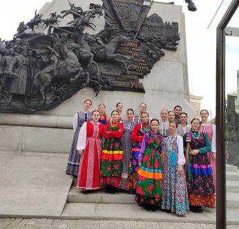Ансамбль народной песни "Горенка" представил Мурманскую область на Всероссийской детской фольклориаде в г. Уфе!