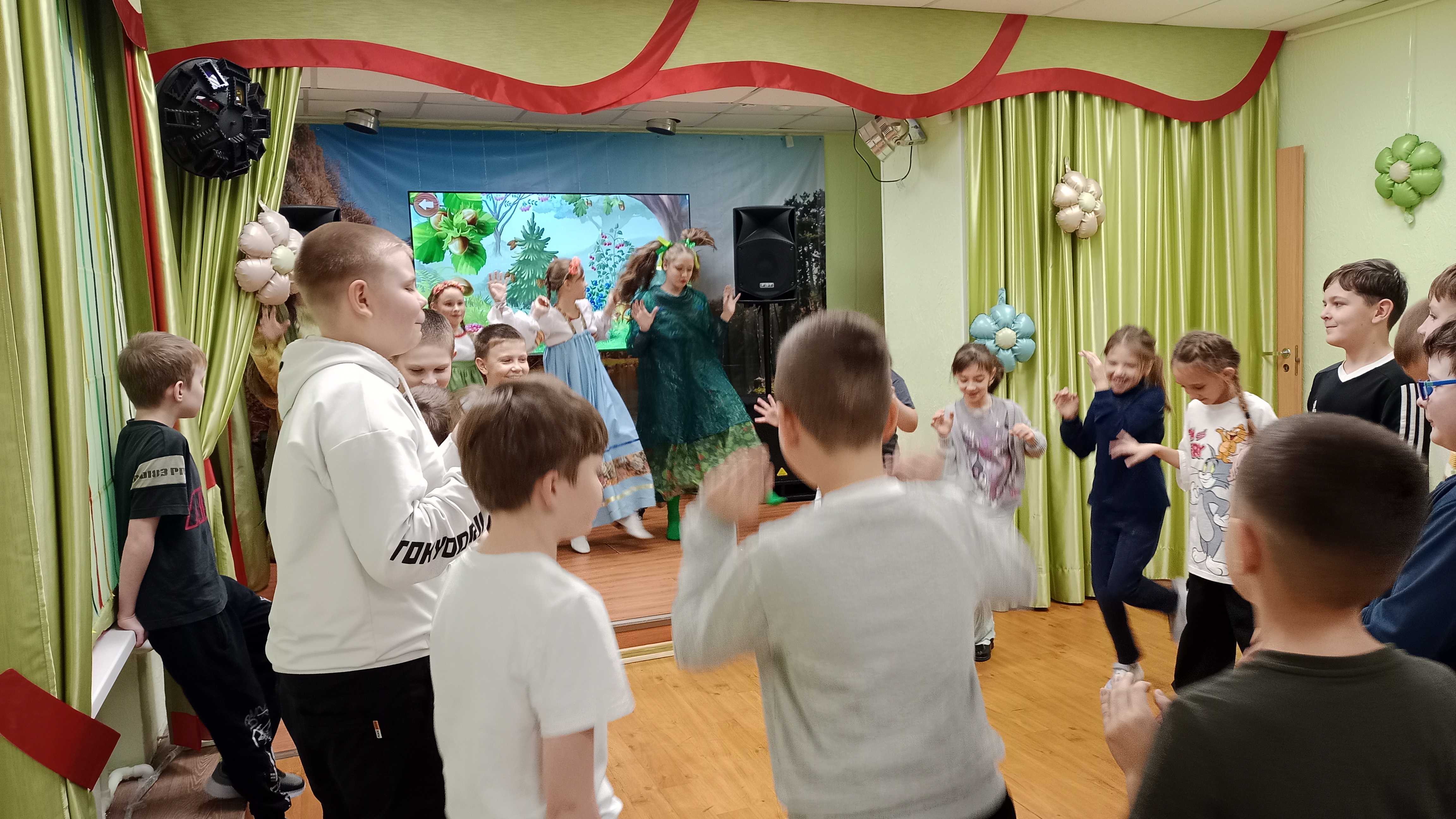 Игровая  экологическая  программа «На лесной полянке»