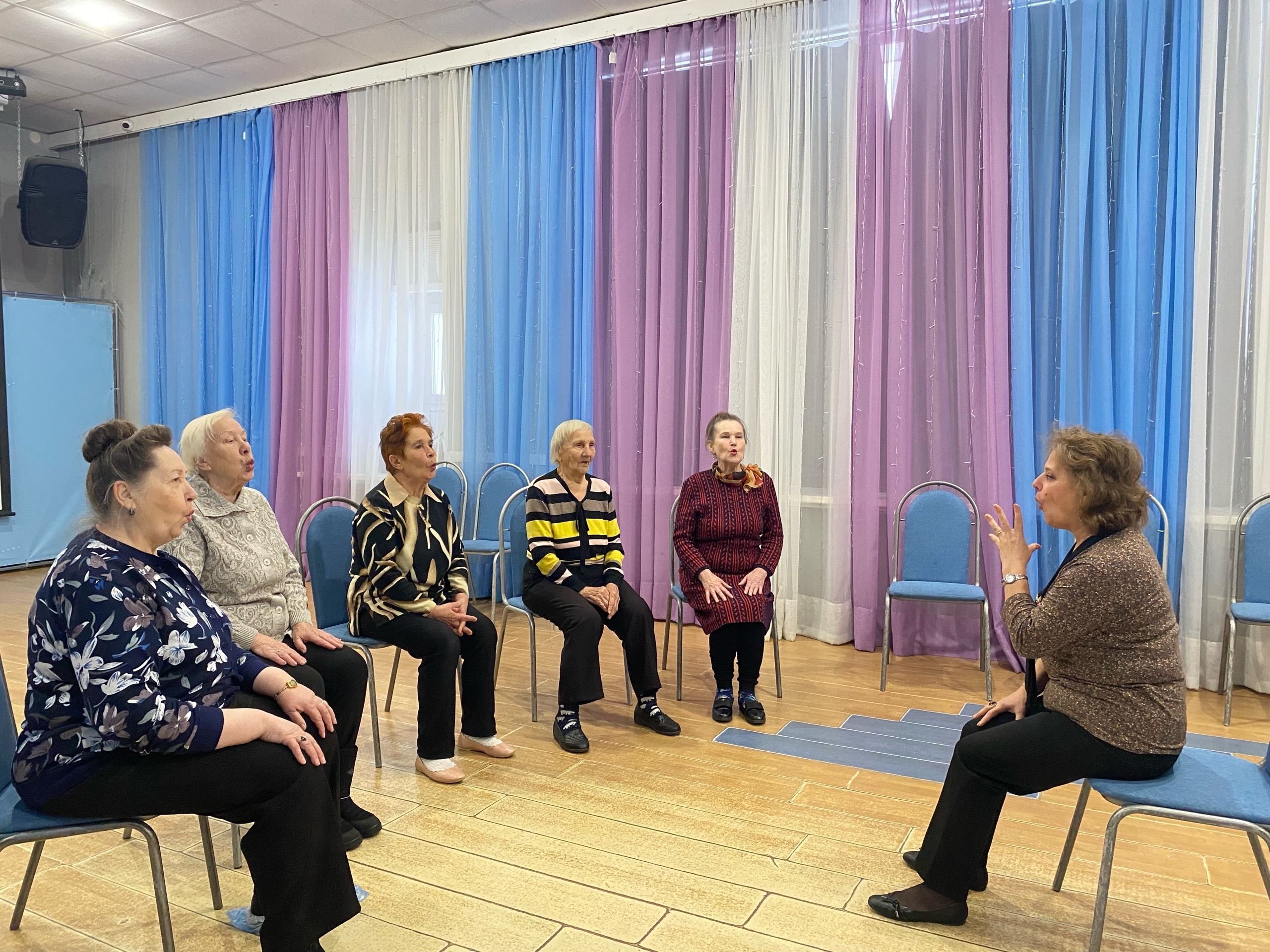 Мастер-класс «Я – актер», в рамках программы «Культурная серебряная жизнь»